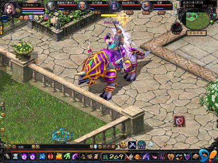 魔域sf版：西方魔幻自由PK游戏，热血无限魔石等你体验